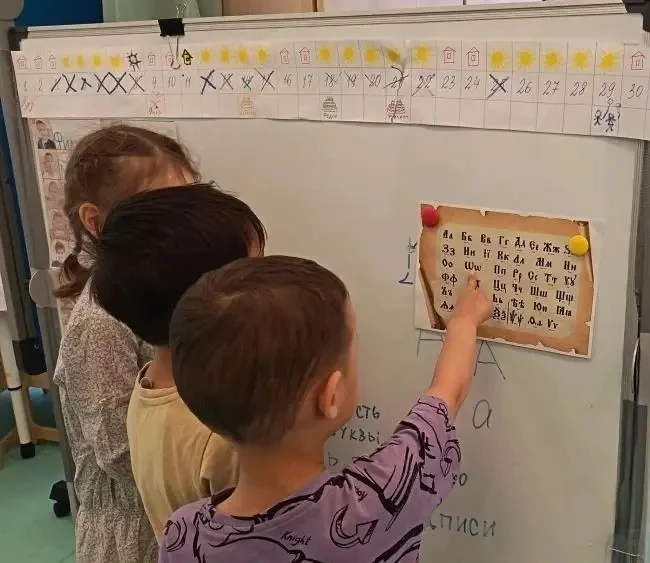 Как появились буквы: путешествие в историю письменности  ☀️Волшебный ветер подхватил наших юных иссл