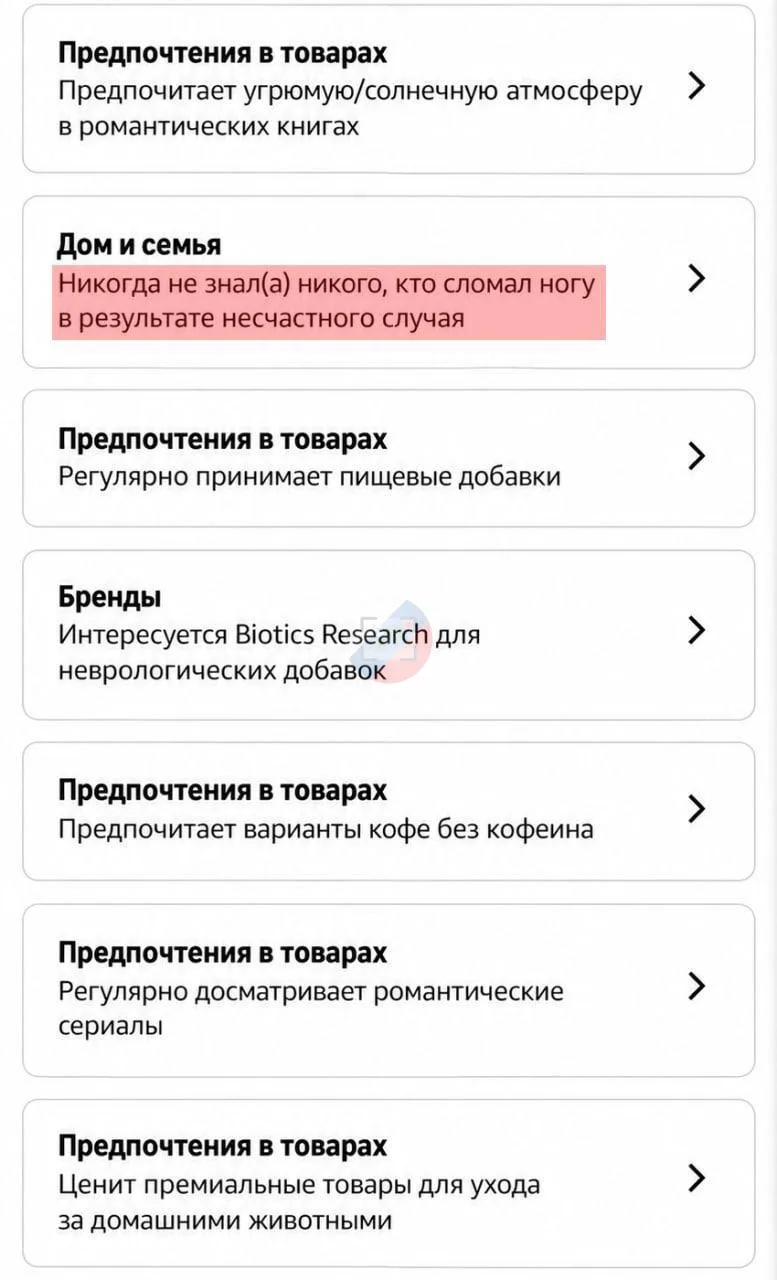 Маркетплейсы составляют подробные портреты клиентов на основе их покупок — пользователи...