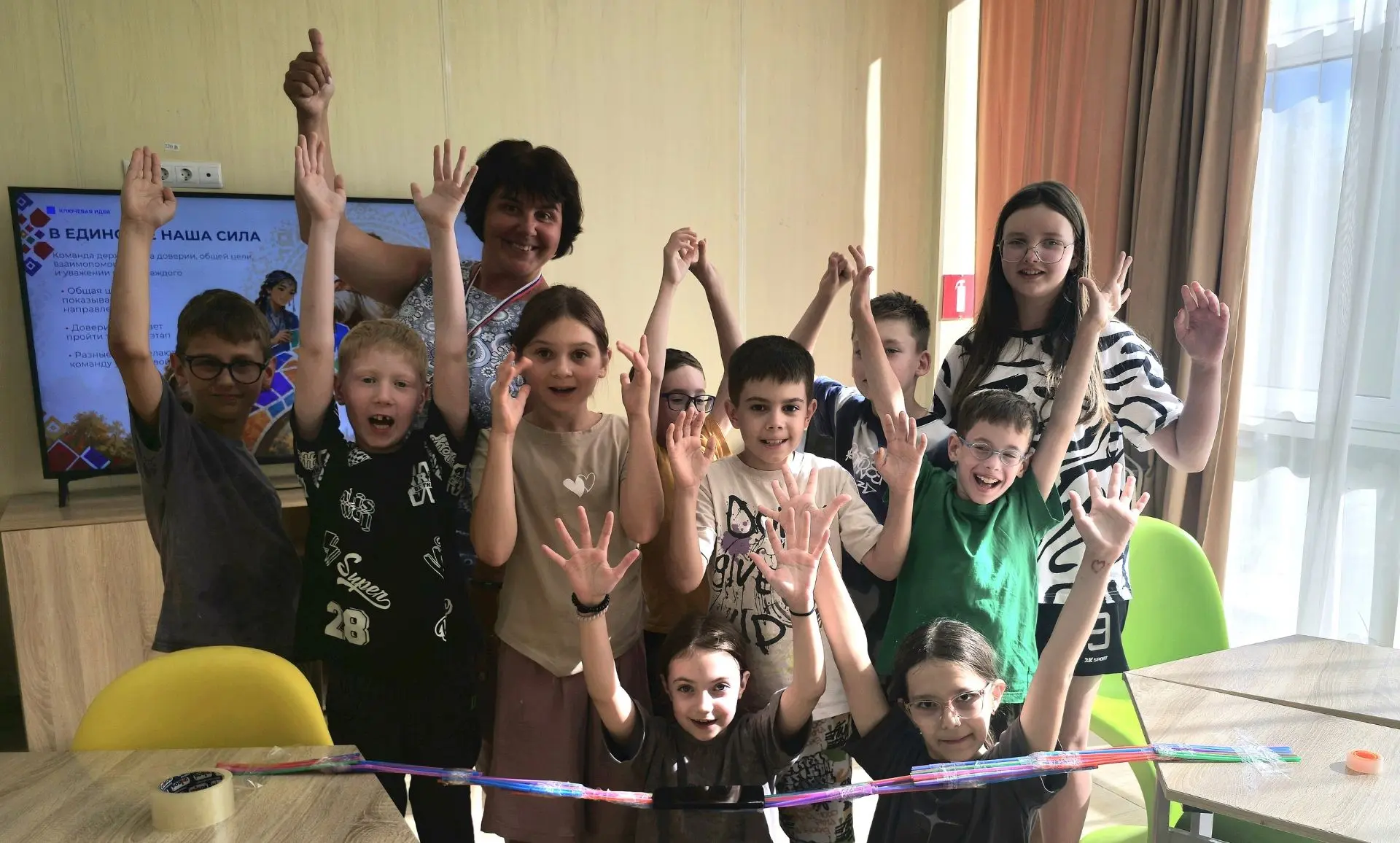 "Смена дружбы" в ДОЛ "Профи" ВДЦ "Смена" продолжается.