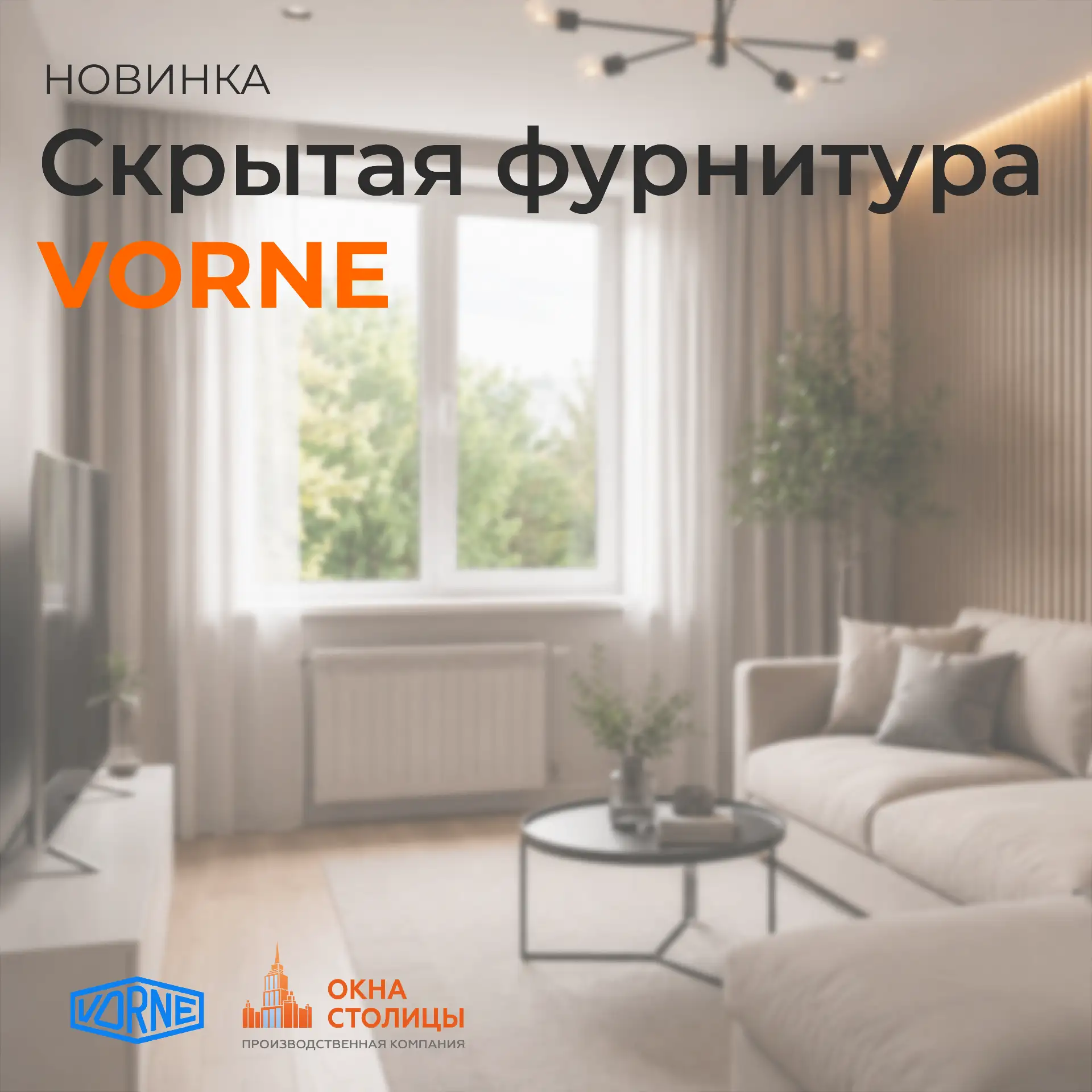 ⚡️Новинка ⚡️ Скрытые петли Vorne!