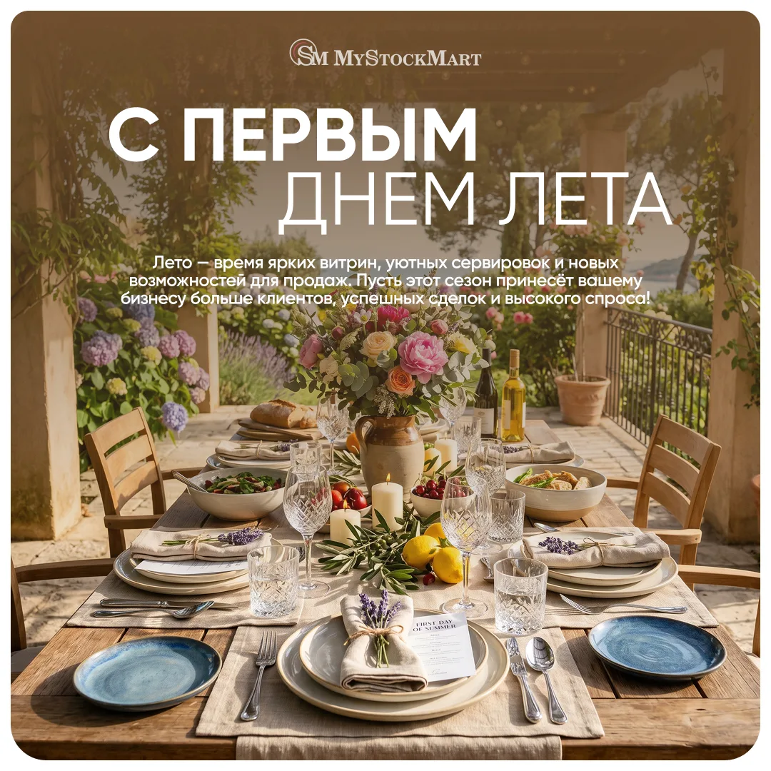 ☀️ С первым днём лета!