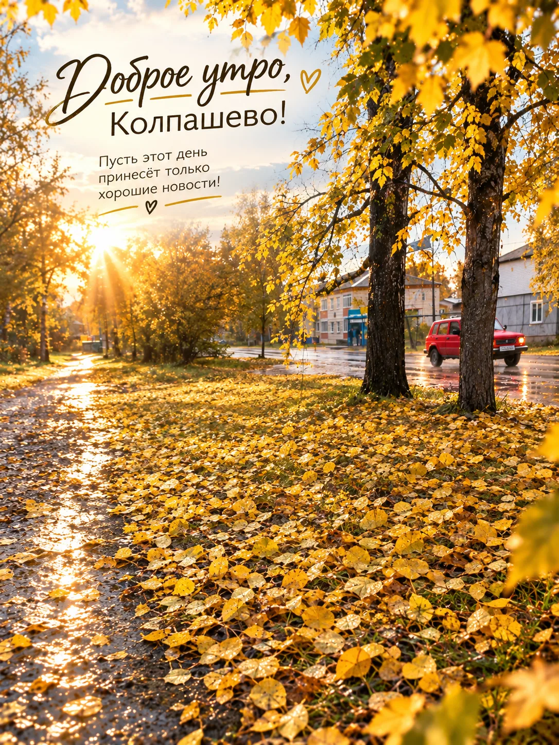 Доброе утро, Колпашево! ☀️🍂