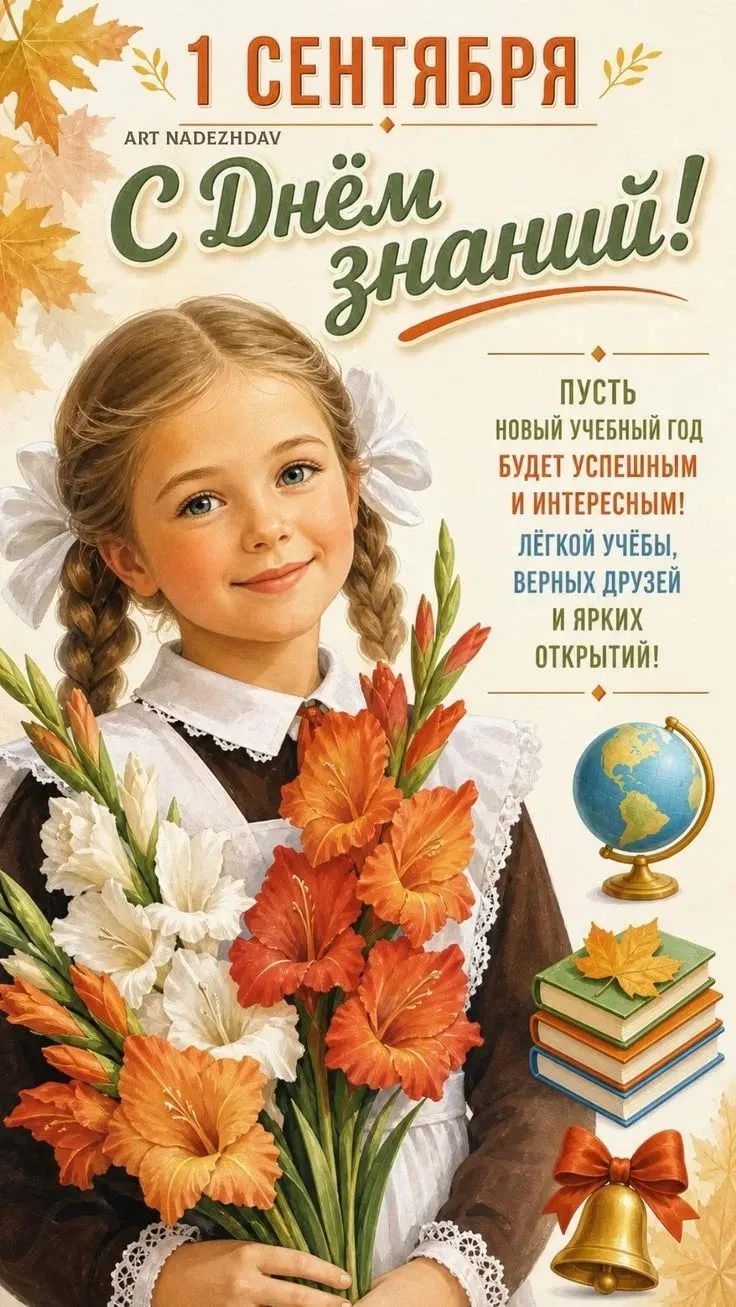 С 1 сентября, школьная семья!