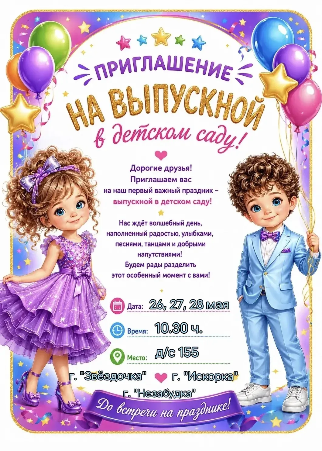 Дорогие мамы и папы, бабушки и дедушки… ❤️