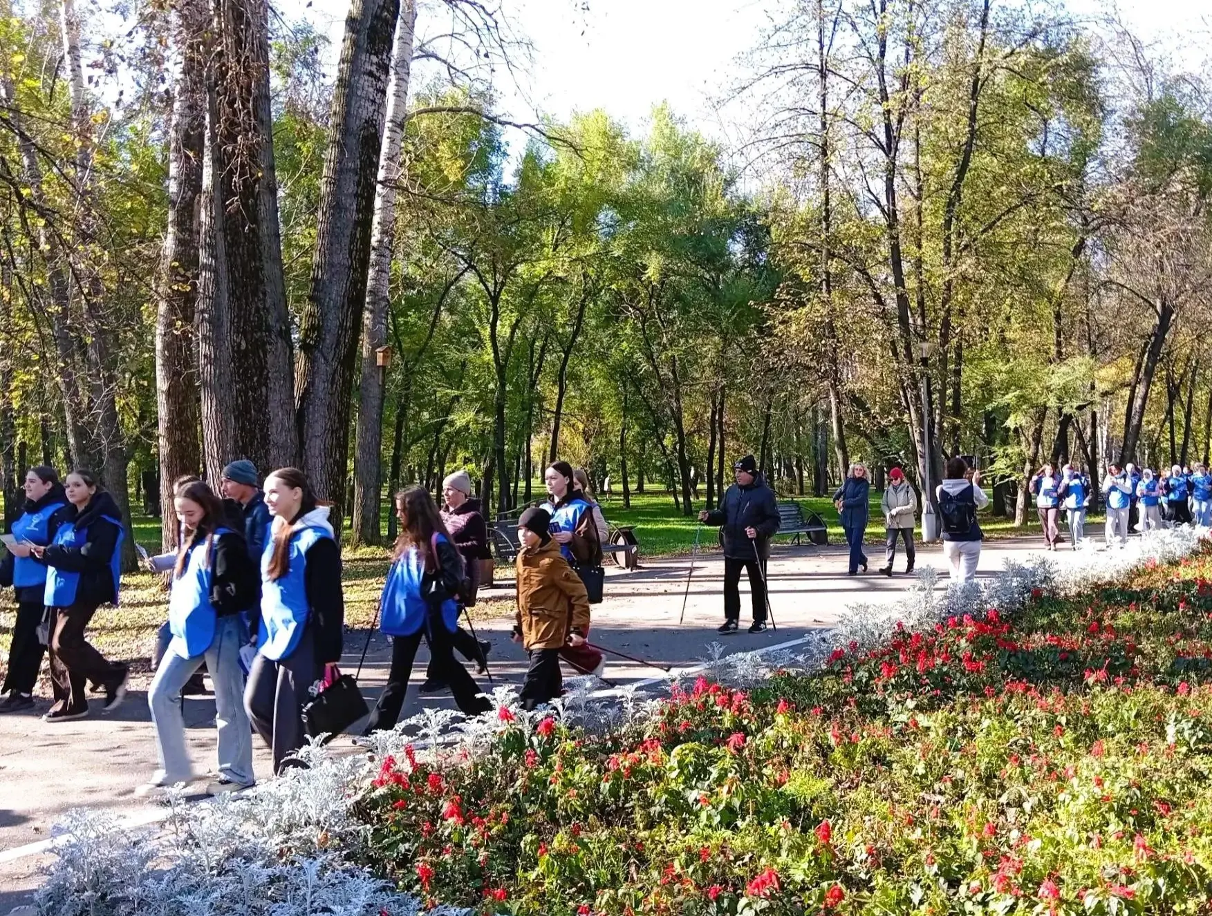 📍В Новокузнецке прошла акция «10 000 шагов к здоровью».