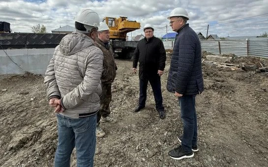 🏠Программа строительства домов под служебное жилье и для детей-сирот планомерно реализ...