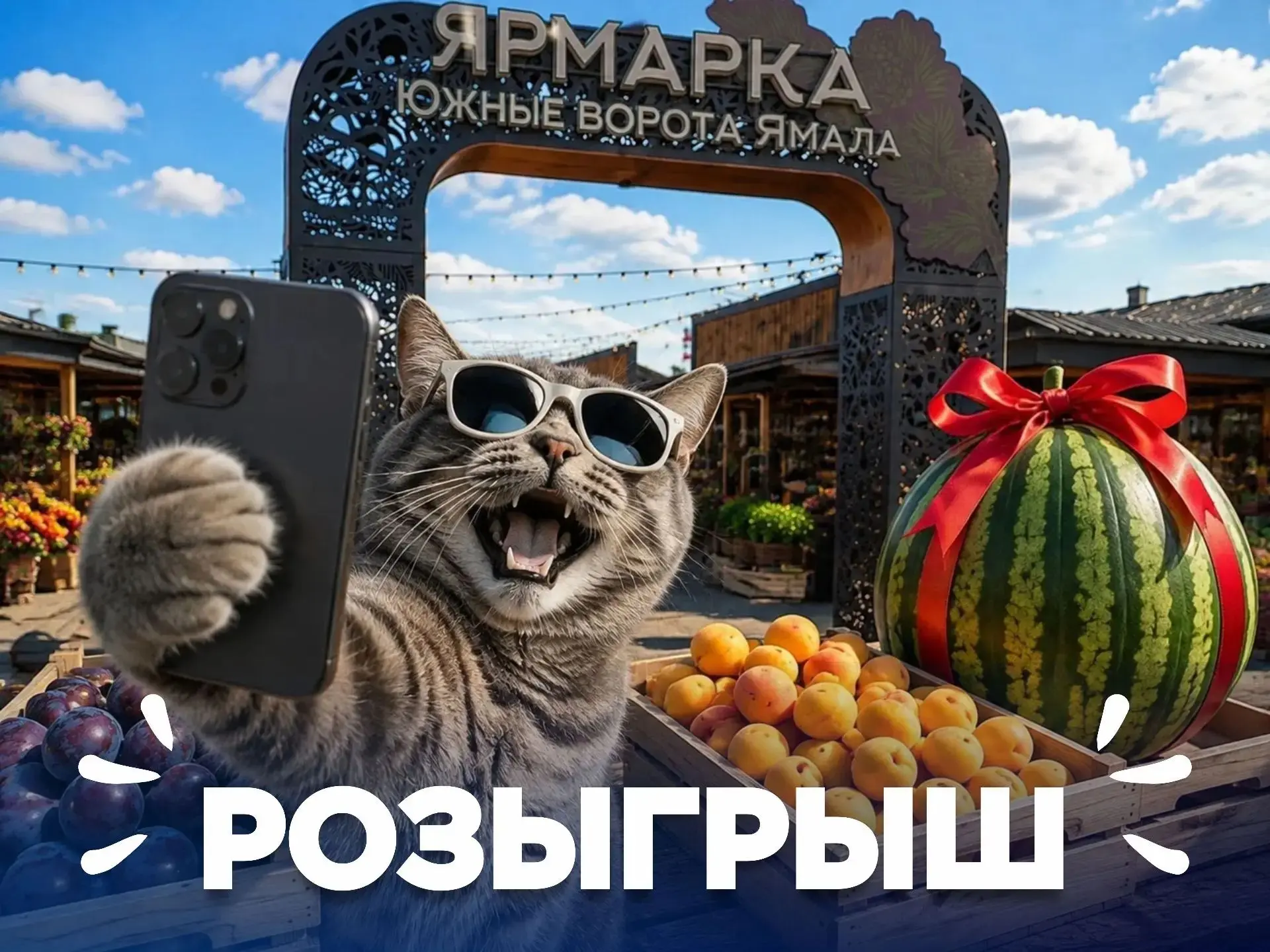 🎉 РОЗЫГРЫШ! Сочные призы с ярмарки «Южные ворота Ямала» ждут вас.