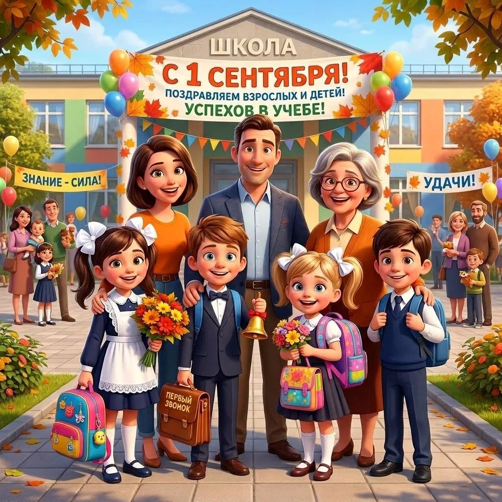 🎉 С 1 сентября, соседи! 🎉