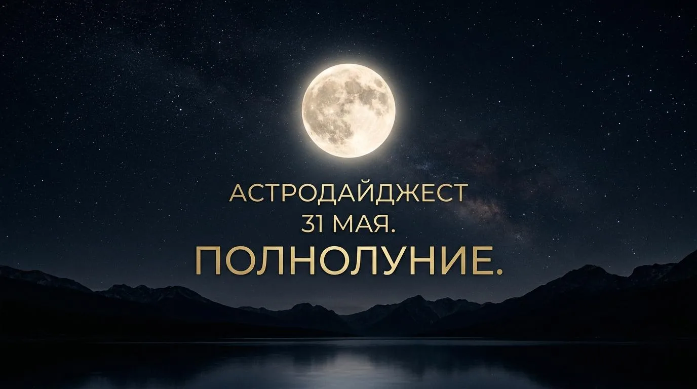 АСТРОДАЙДЖЕСТ · 31 МАЯ 2026
