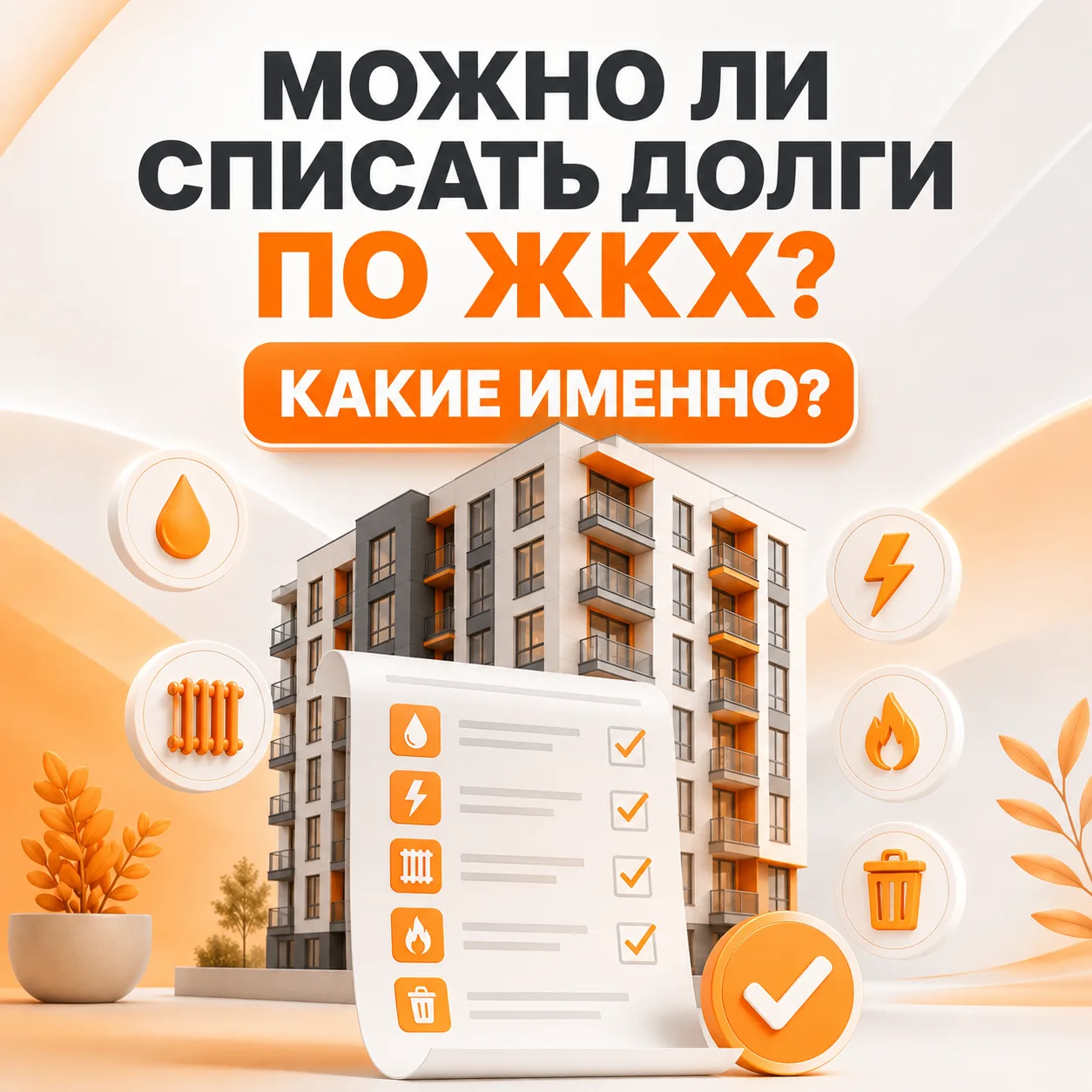🏠 КАКИЕ ДОЛГИ ПО ЖКХ МОЖНО СПИСАТЬ ЧЕРЕЗ БАНКРОТСТВО?