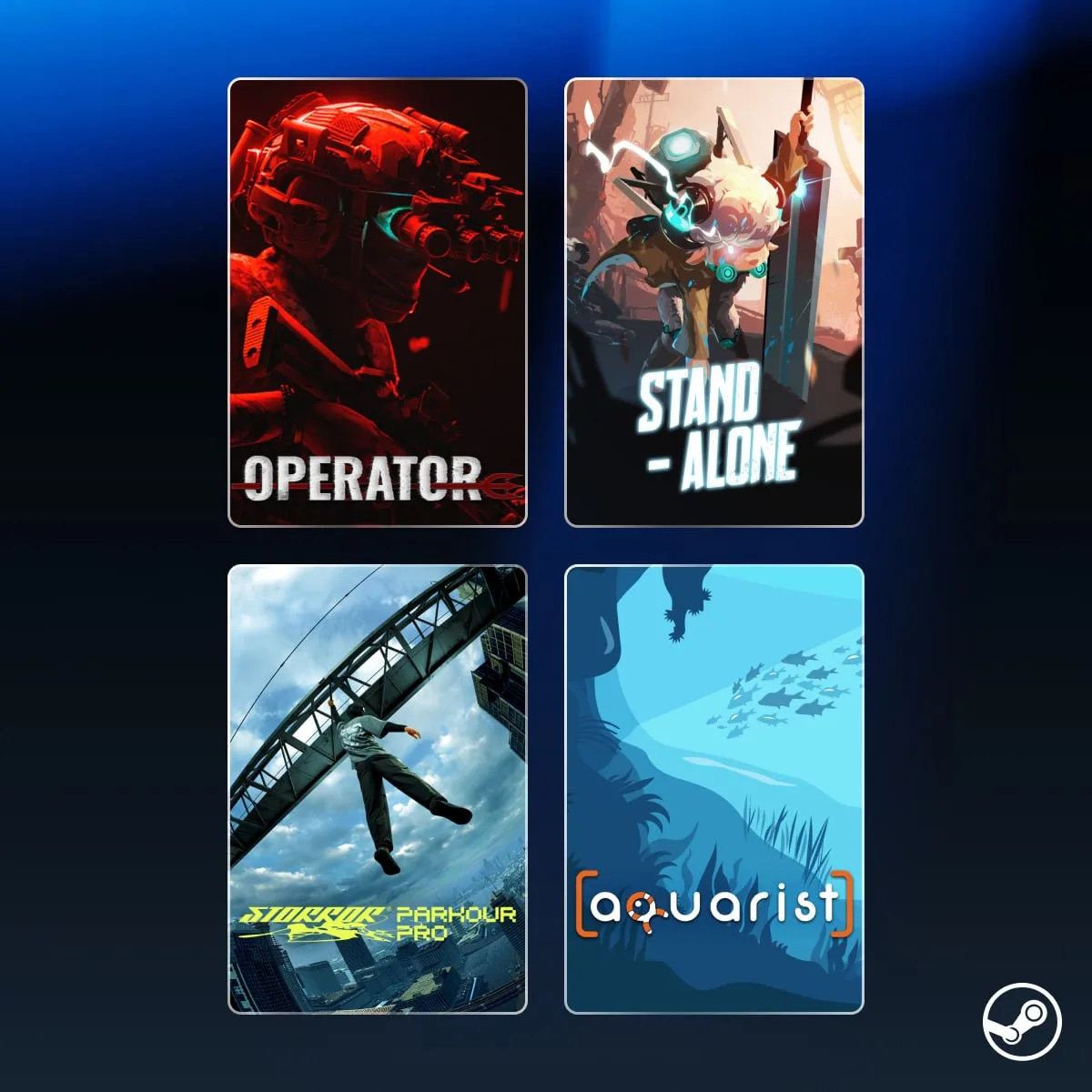 В Steam стартовали ежедневные скидки  Скидку в 50% получила OPERATOR, скидка 30% на OVIS LOOP, скидк