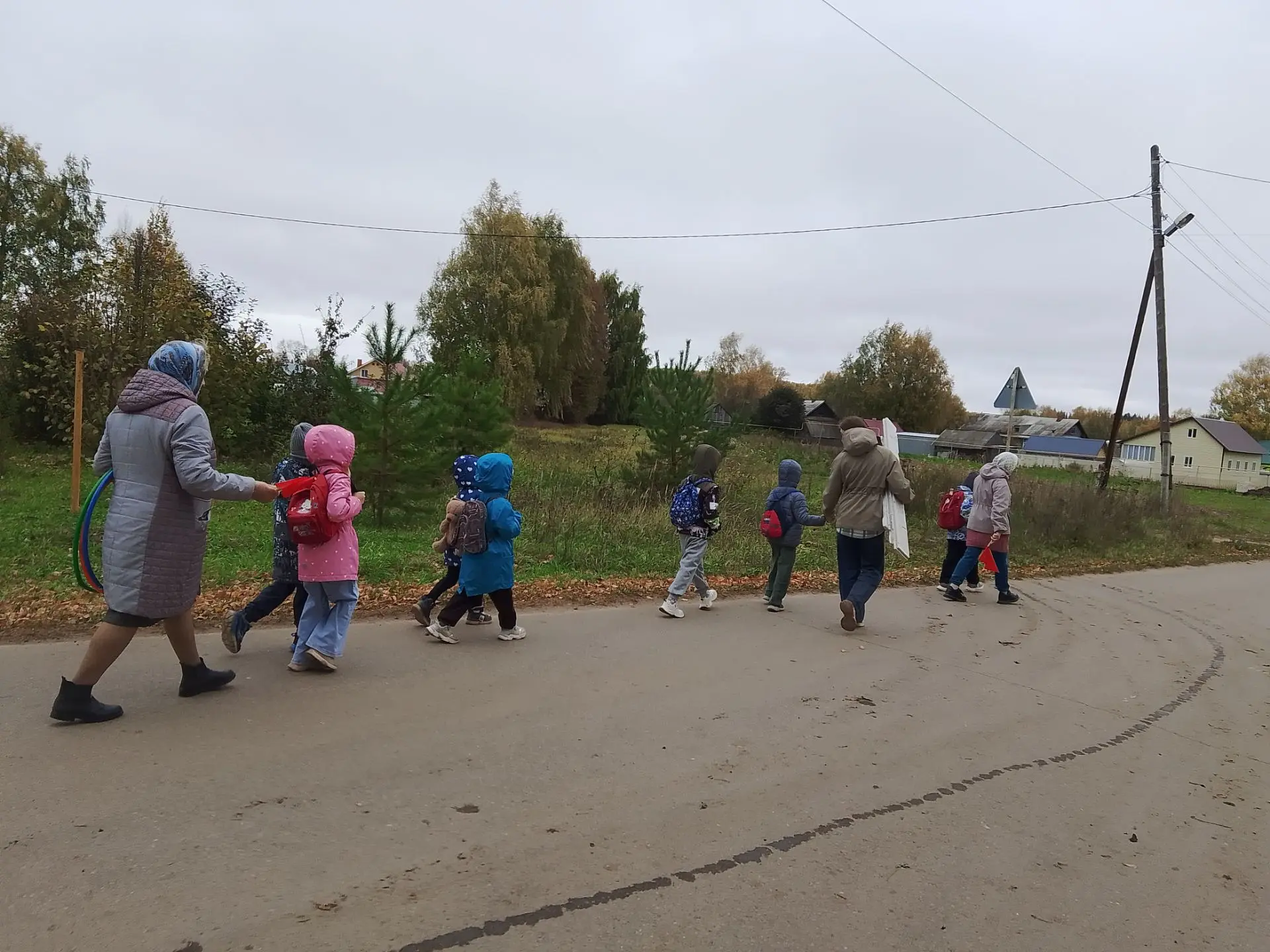 Первый поход "Туристят"! 🌲🍁