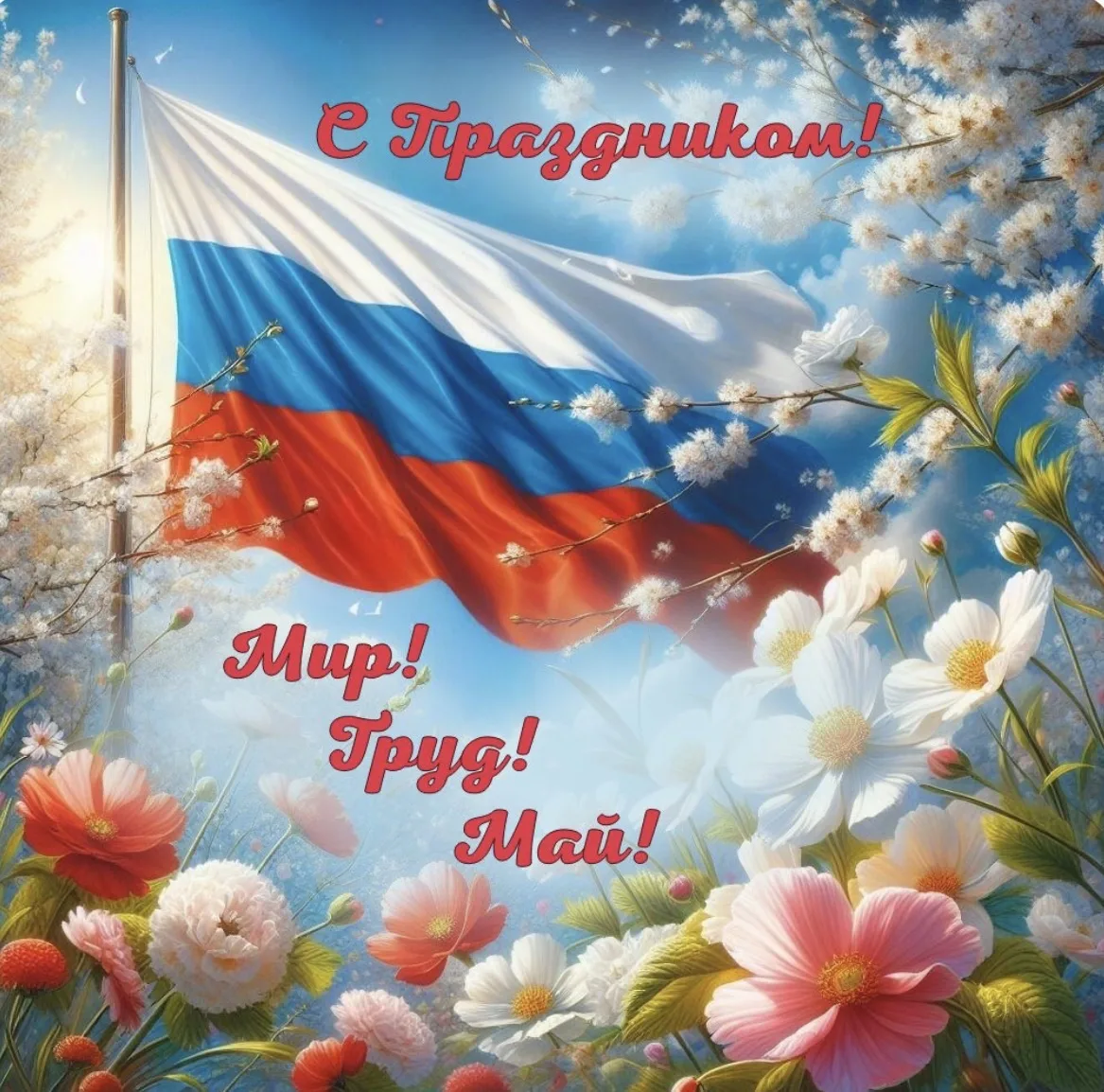 С 1 Мая, дорогие жители! 🌷Желаем вам весеннего вдохновения, тепла и отличного отдыха в...