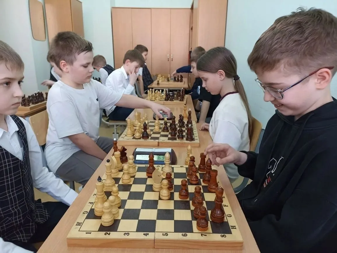 ♟️ В нашей школе прошёл шахматный турнир, посвящённый 40-й годовщине аварии на Чернобыл...