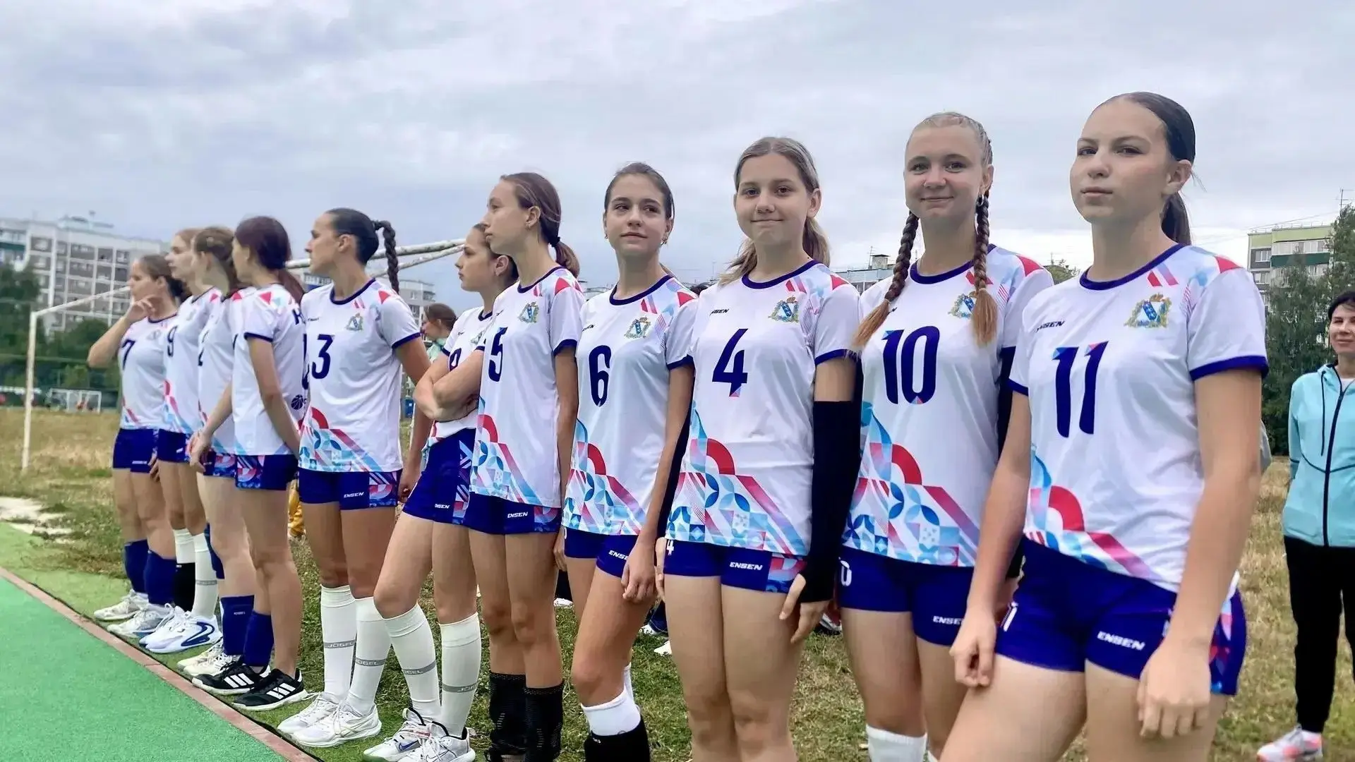 🏀В Курске открылась первая волейбольная площадка с каучуковым покрытием