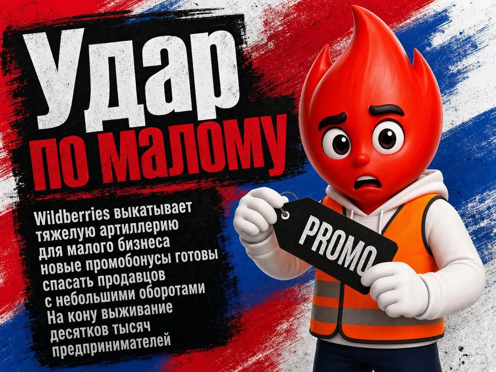 🔥 Wildberries включил тяжелую артиллерию для поддержки малого бизнеса! Малые продавцы, пострадавшие
