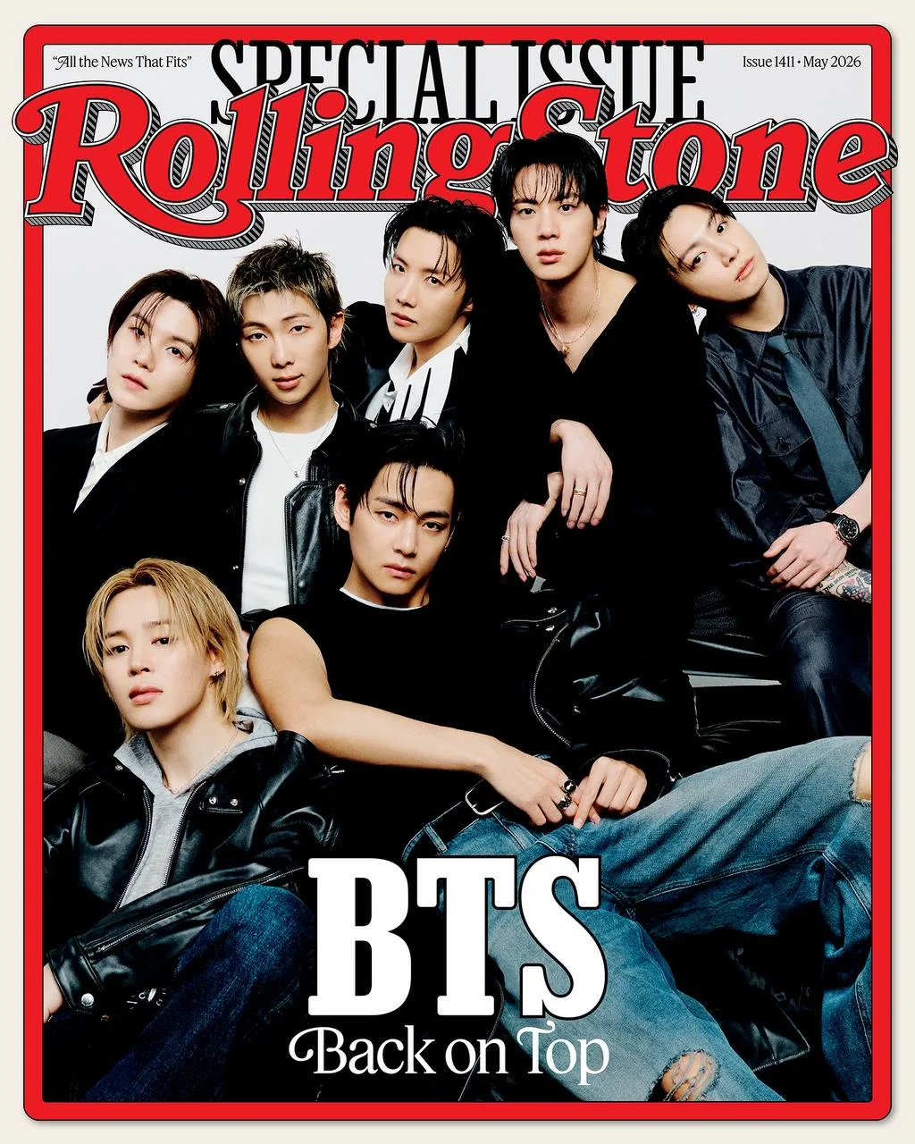 📌BTS для майского выпуска Rolling Stone 2026 года.  Kpop News