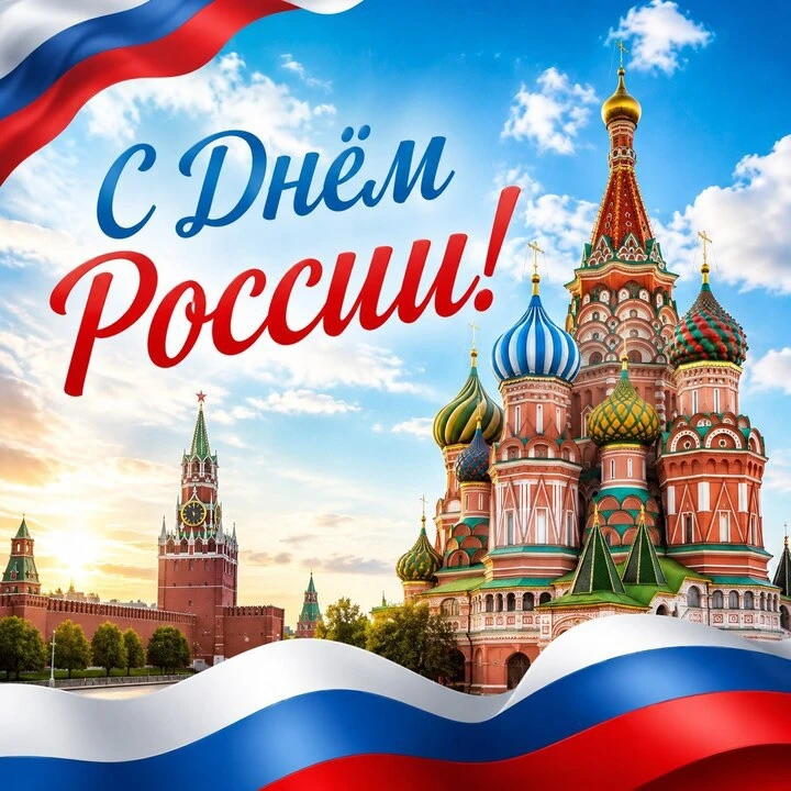 С Днём России! Великое торжество великой страны! 🇷🇺