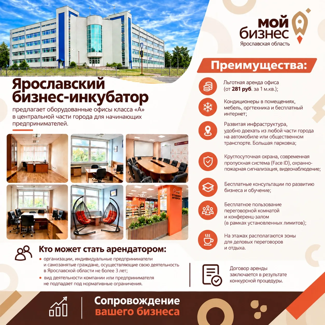 💼 Аренда оборудованного офиса с кондиционером и бесплатным интернетом (для начинающих ...