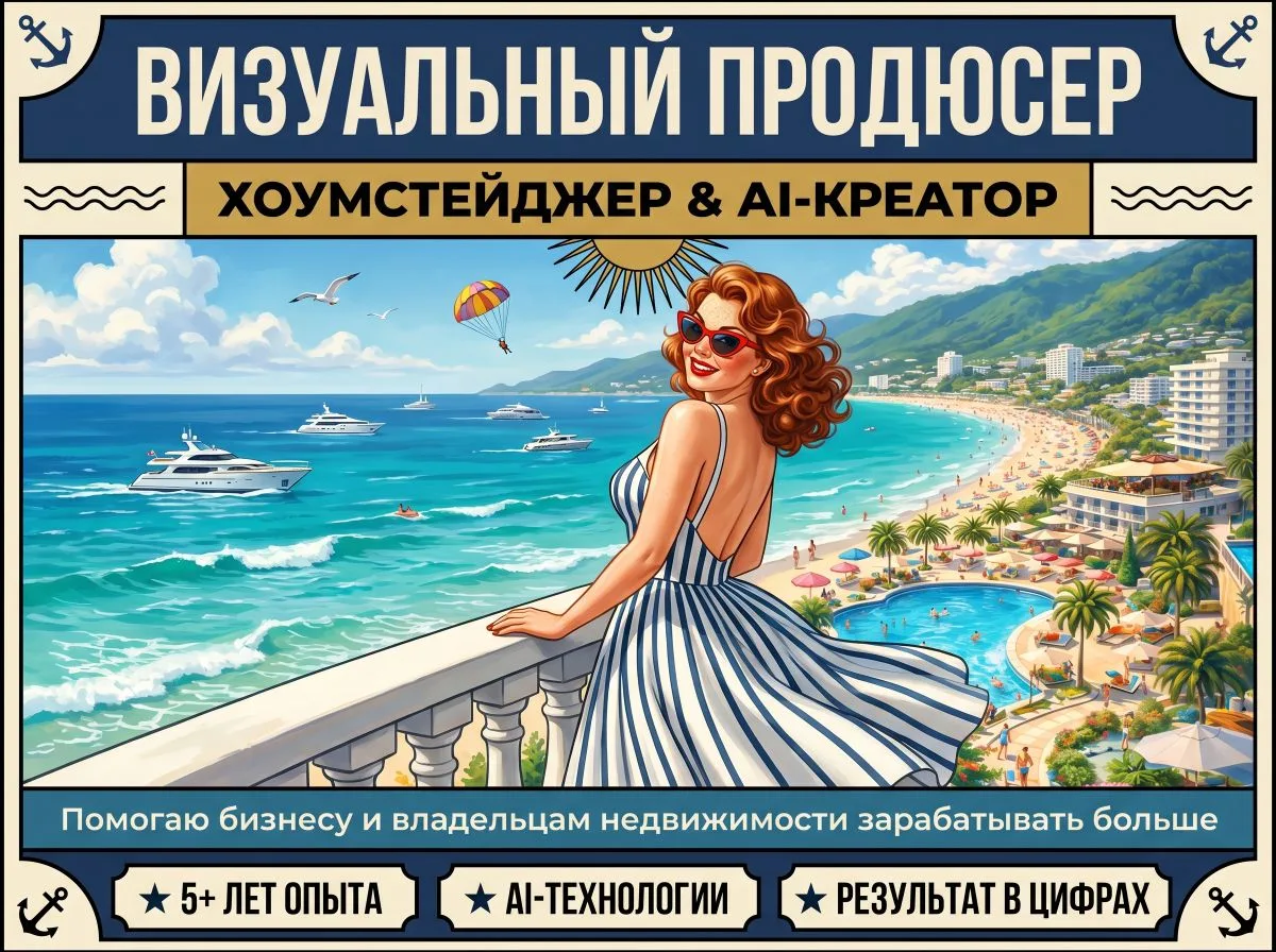 Приветствую Вас и рада знакомству, меня зовут Оксана Бардина и я  визуальный продюсер, ...