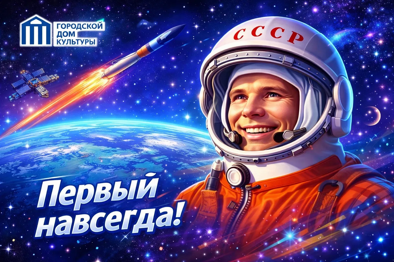 Ю.А. Гагарин. Первый навсегда 🚀✨