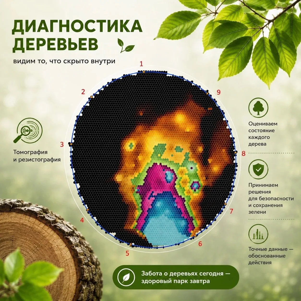 🌳 У деревьев тоже бывает диагностика