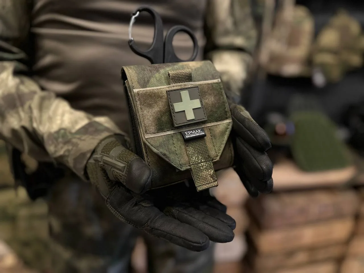 ➕Аптечка первого эшелона "Ермак EDC"➕

➖Компактный медицинский подсумок "Ермак EDC", рассчитан для н