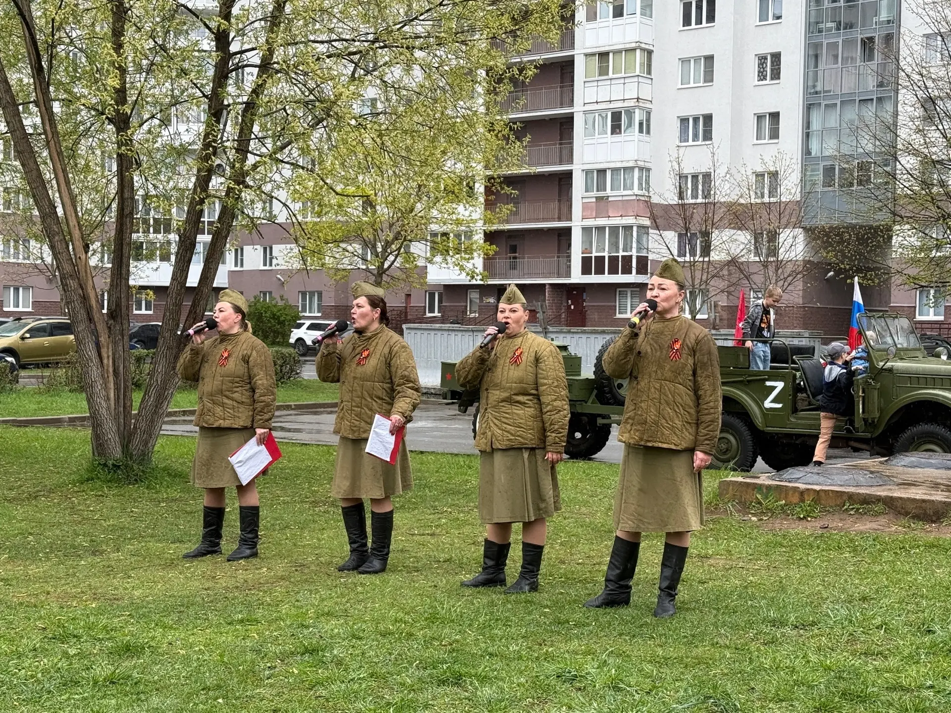 ✅ Победный привал едет по Тихвину