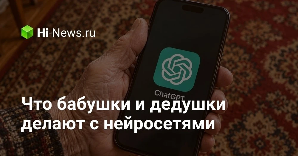 Как россияне старше 60 лет используют нейросети и зачем им вообще ChatGPT