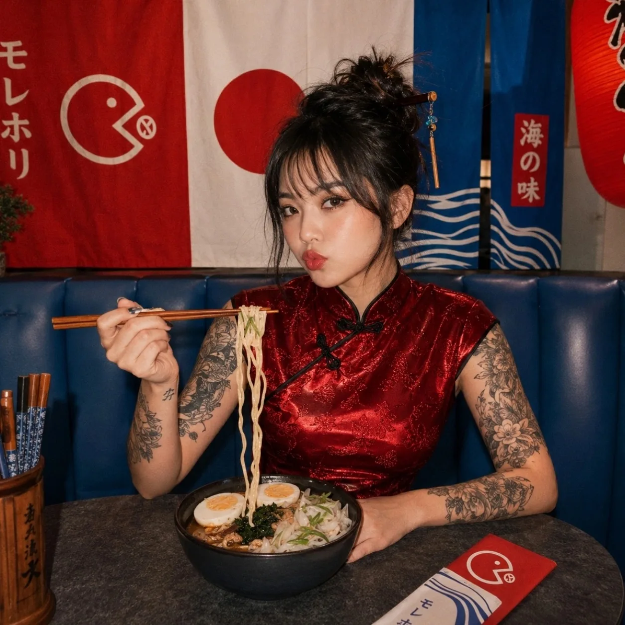 Японская классика, которую стоит попробовать 🇯🇵

Насыщенный горячий бульон, нежная лапша, сочная к