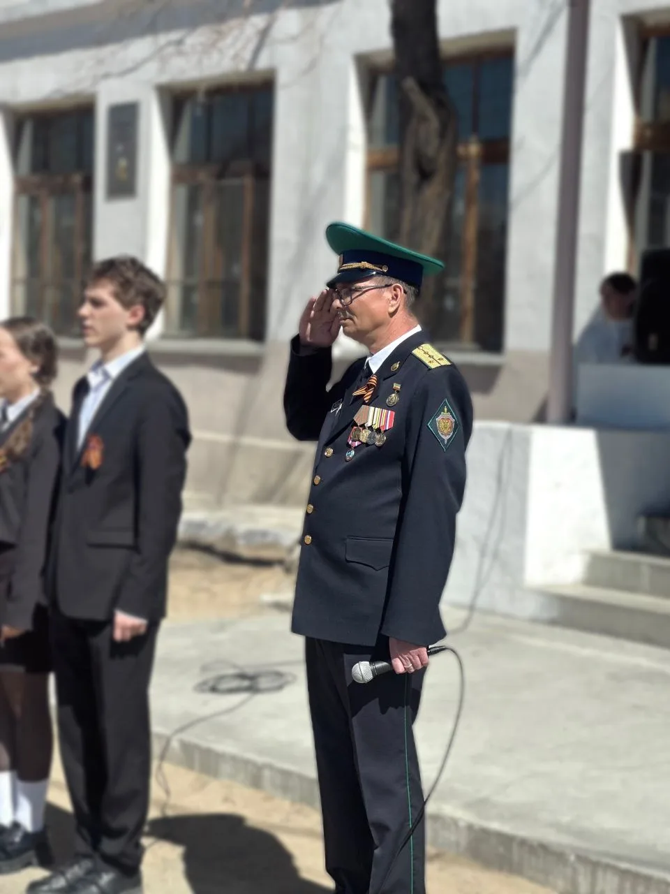 ⭐Митинг, посвящённый 81 годовщине Победы в Великой Отечественной войне.  Фото: Бурдинская И. В., Шес