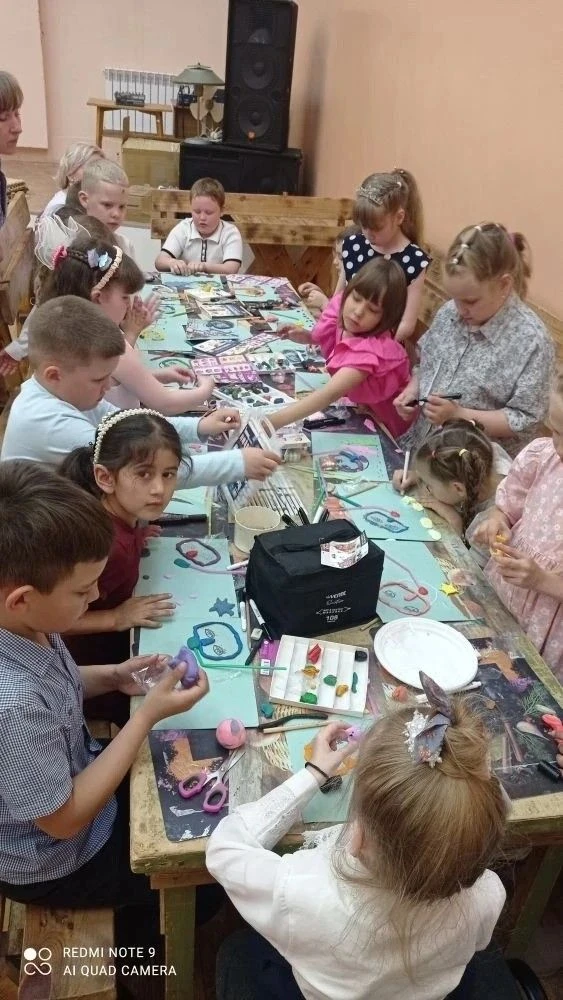 Завершение учебного года творчеством! 🎨🐠