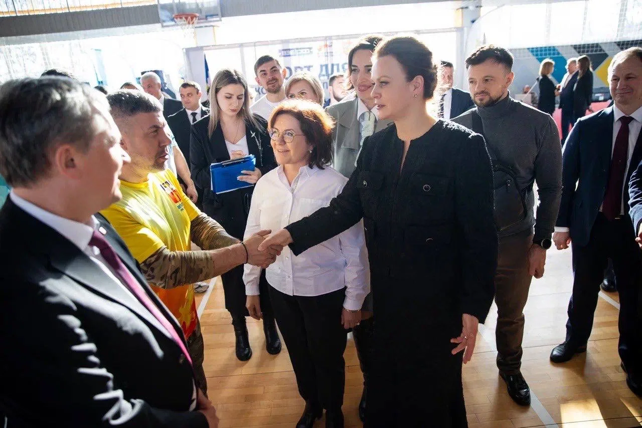 В Пятигорске встретилась с участниками спортивного мероприятия «Спорт для всех».  Более 50 ветеранов