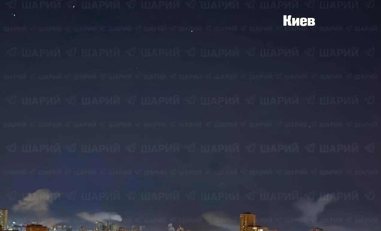 Ночью по Киеву выпустили около 15 ракет.