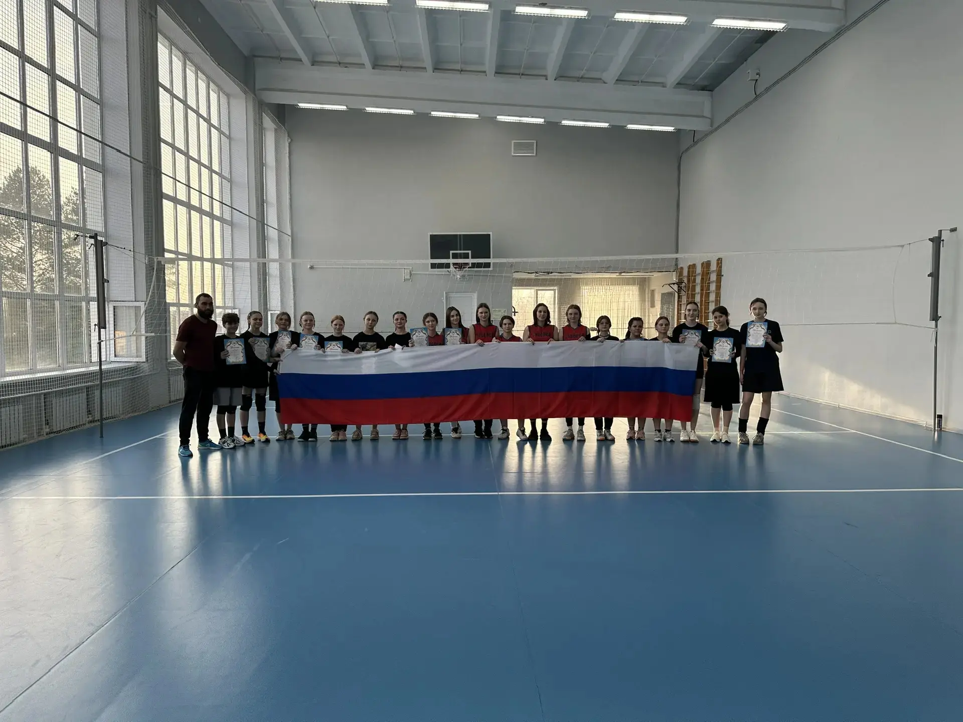 Первенство ДЮСШ по волейболу среди девушек!
