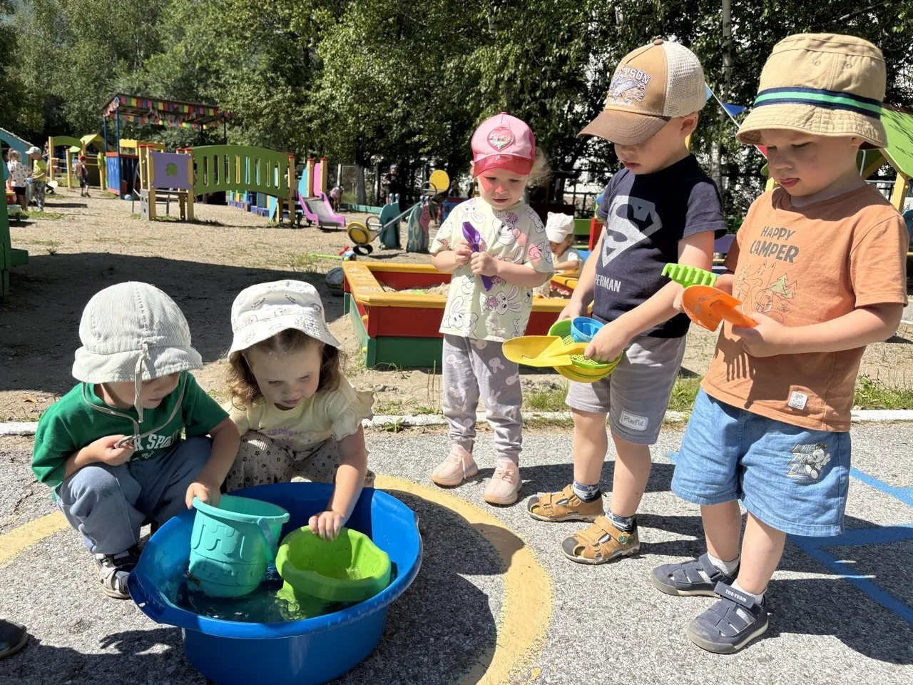 ☀️ Трудовой десант в детском саду! ☀️