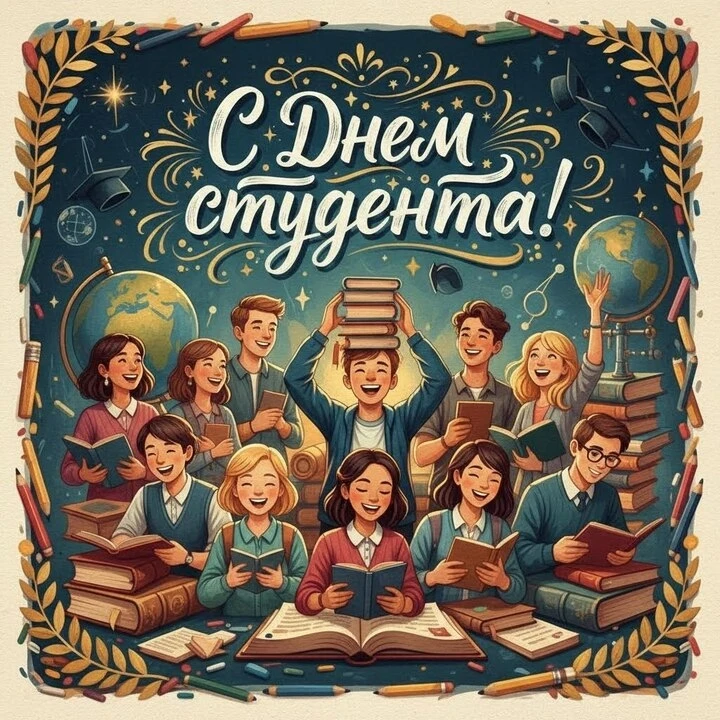 🎓 С Днём студента! Будущее начинается сегодня