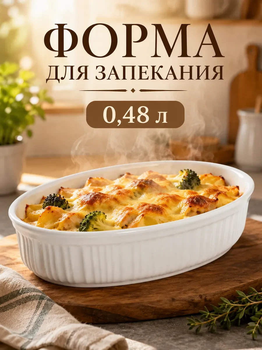 ⚡️ Форма для запекания 0,48 л