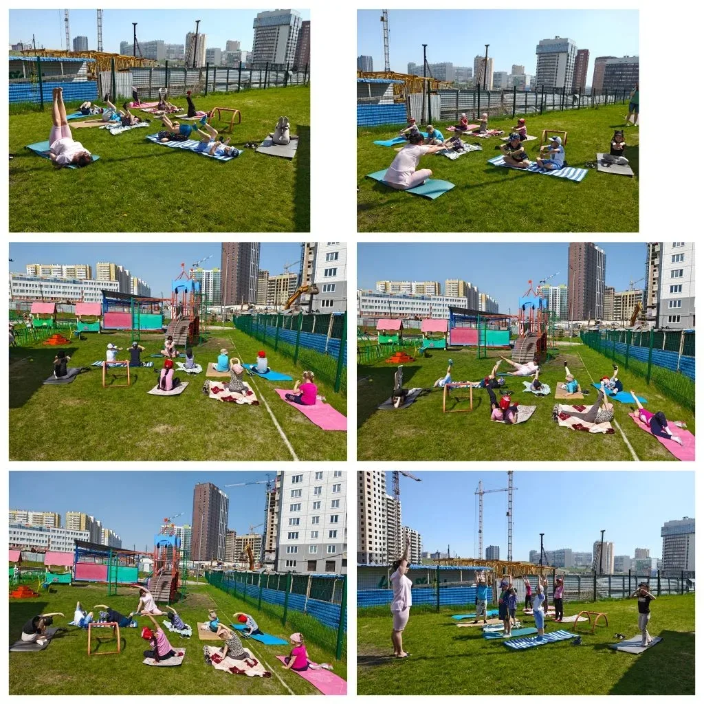 3 июня был настоящий фитнес‑праздник! Воспитатель группы «Финист -ясный сокол» провёла ...