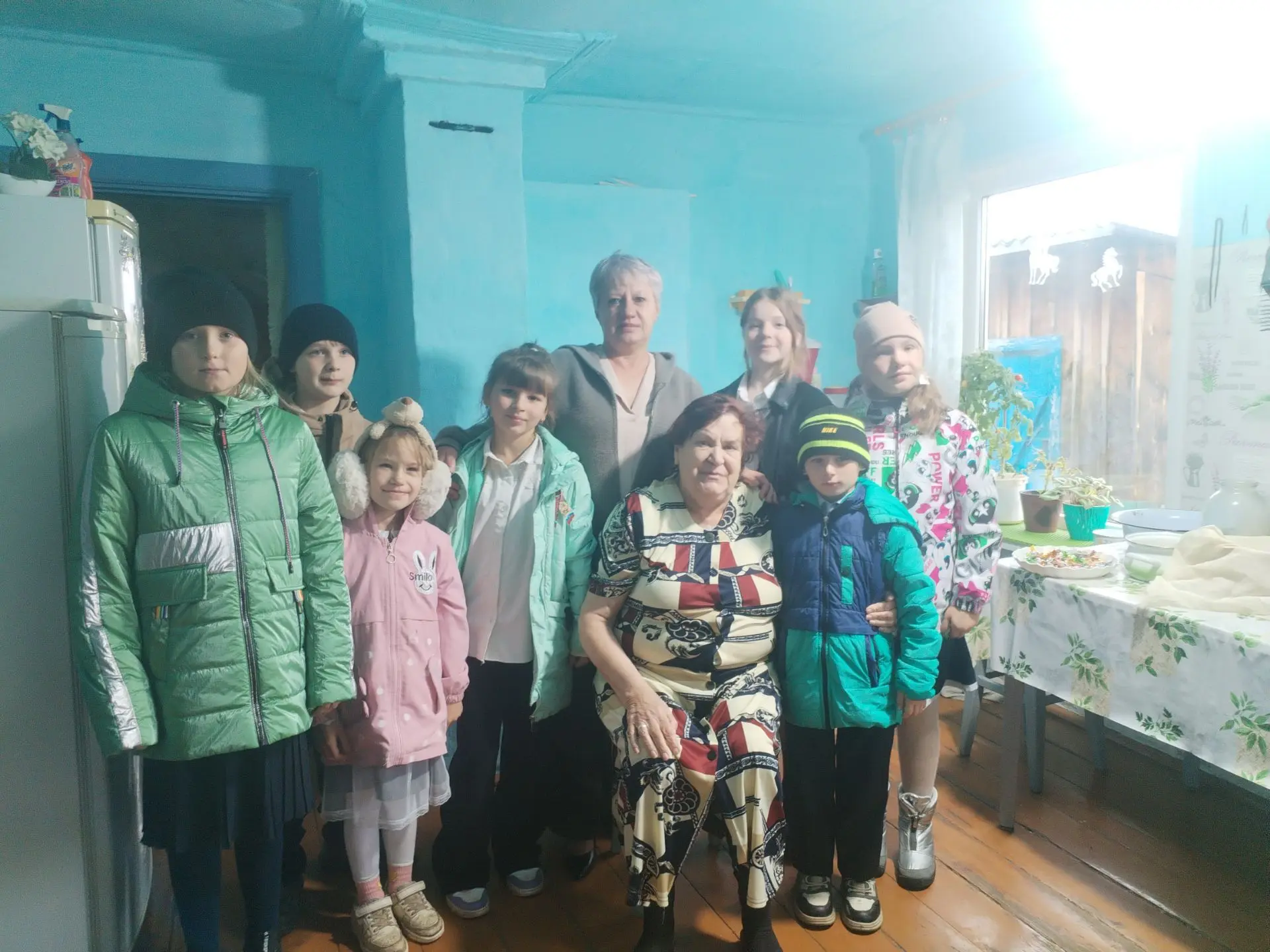 🍁 Связь поколений, согретая теплом сердец...