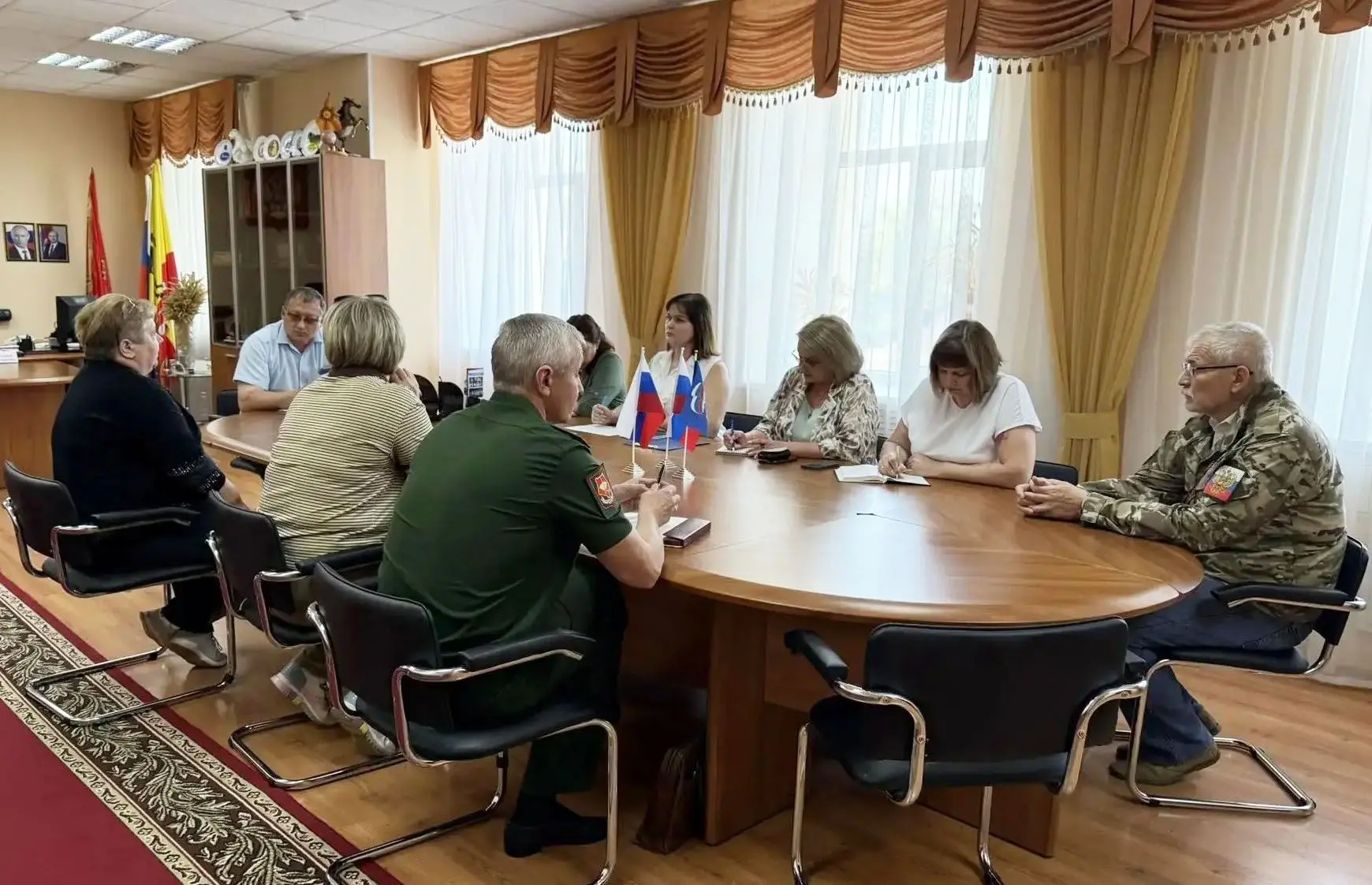 15 июня в Новосергиевском районе прошел Единый день приема участников специальной военной операции и