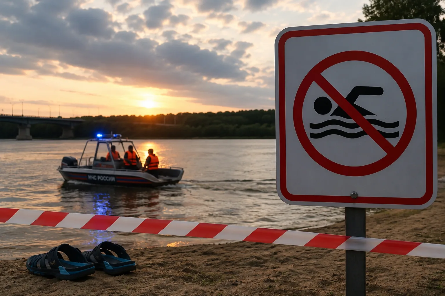 🚨 В Кирове во время купания пропал подросток