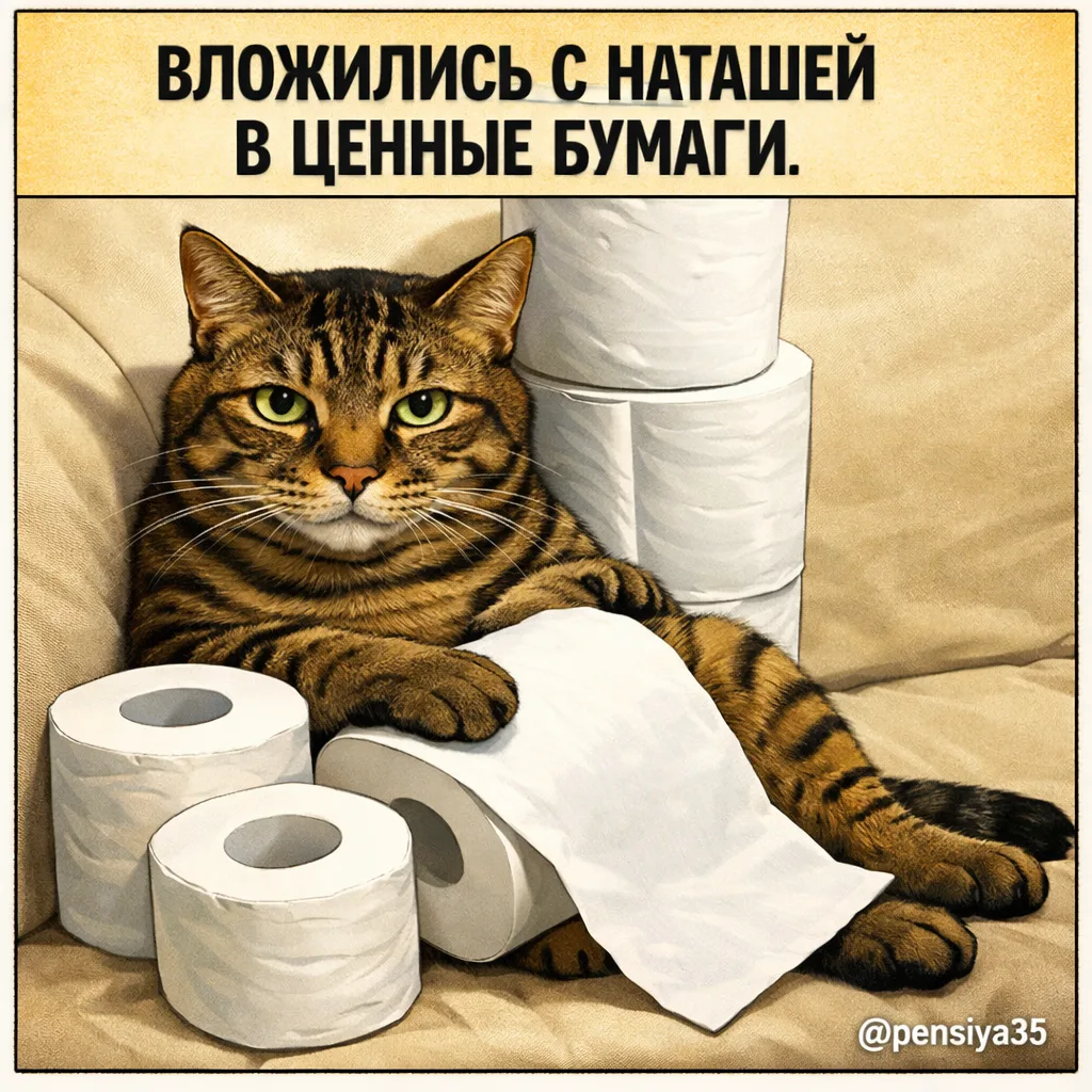 Лайкни👍, если после всех кризисов начинаешь понимать кота😼  #комикс  @pensiya35