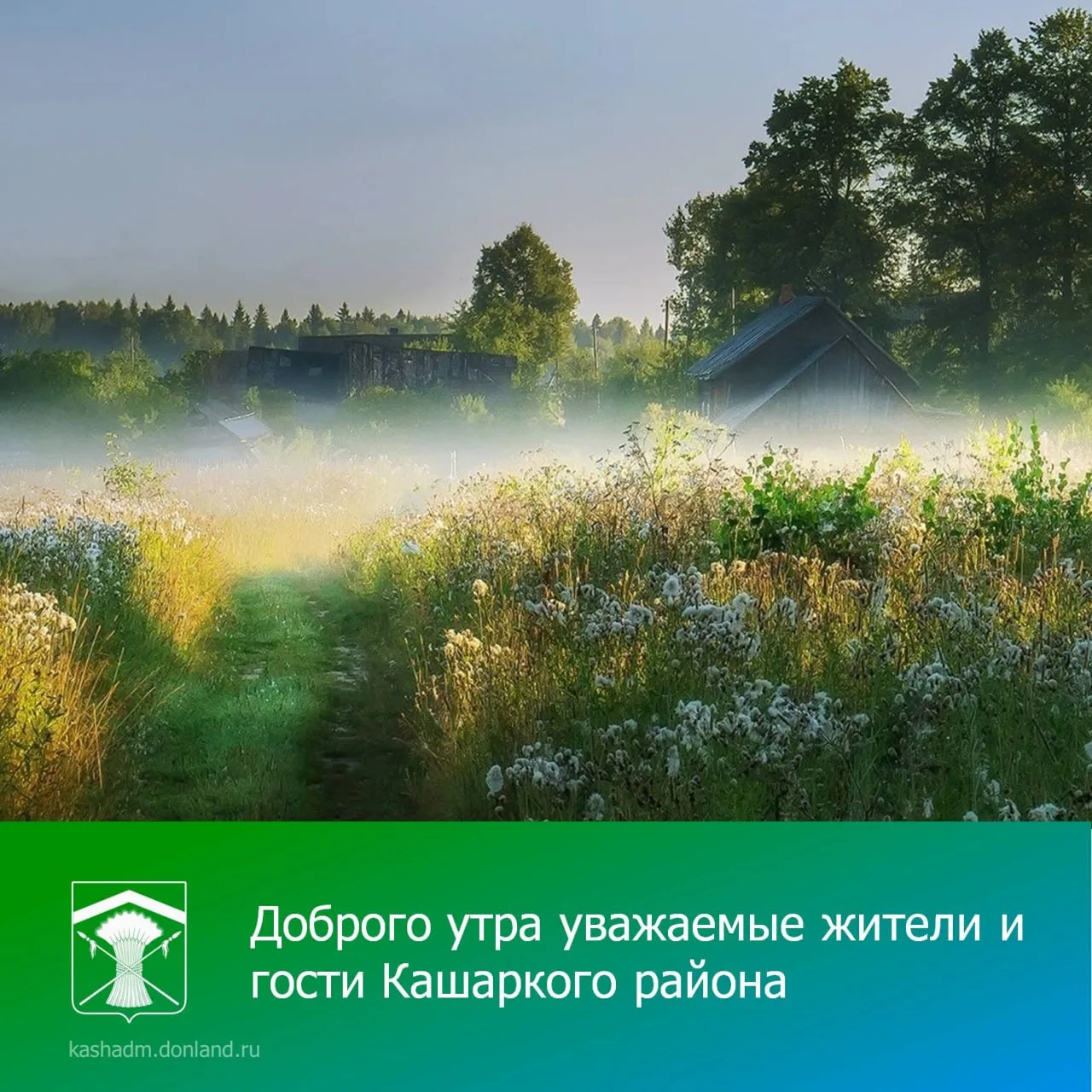 Доброе утро.