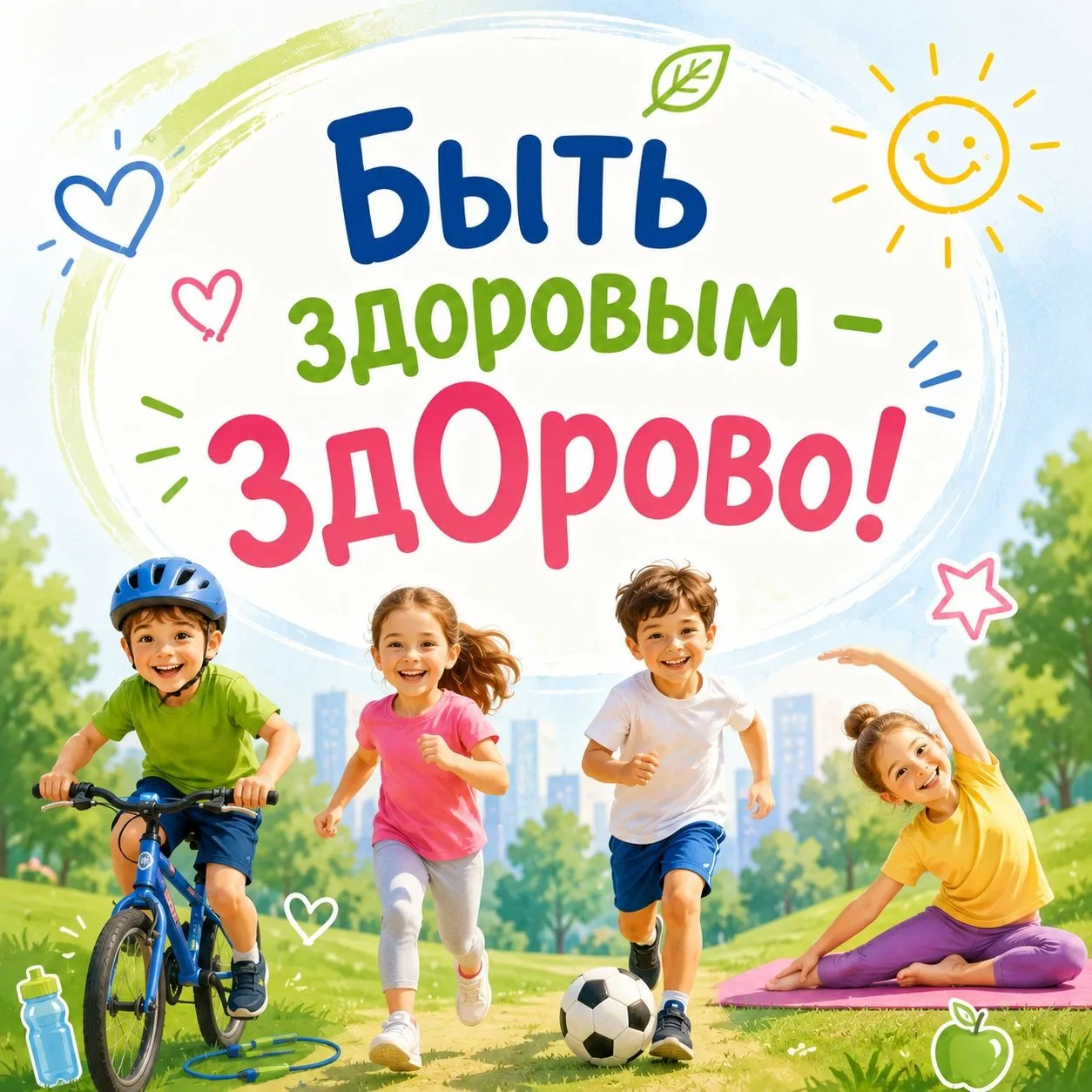 🌟 Быть здоровым — ЗдОрово!