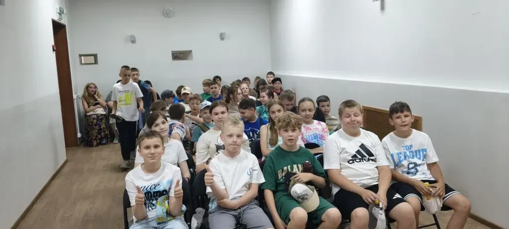 🎬Кинозал «На Степана Разина» продолжает встречать своих гостей из летних лагерей.

Для наших юных з