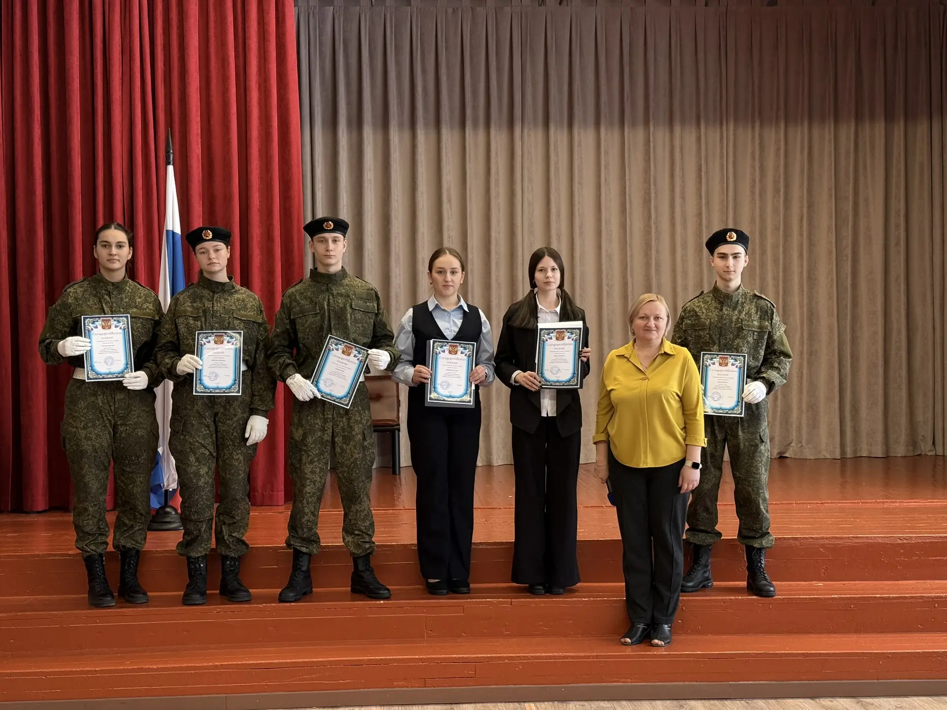 📣 Дорогие друзья!   Сегодня, 24 февраля, состоялось торжественное закрытие военно-патриотического ме