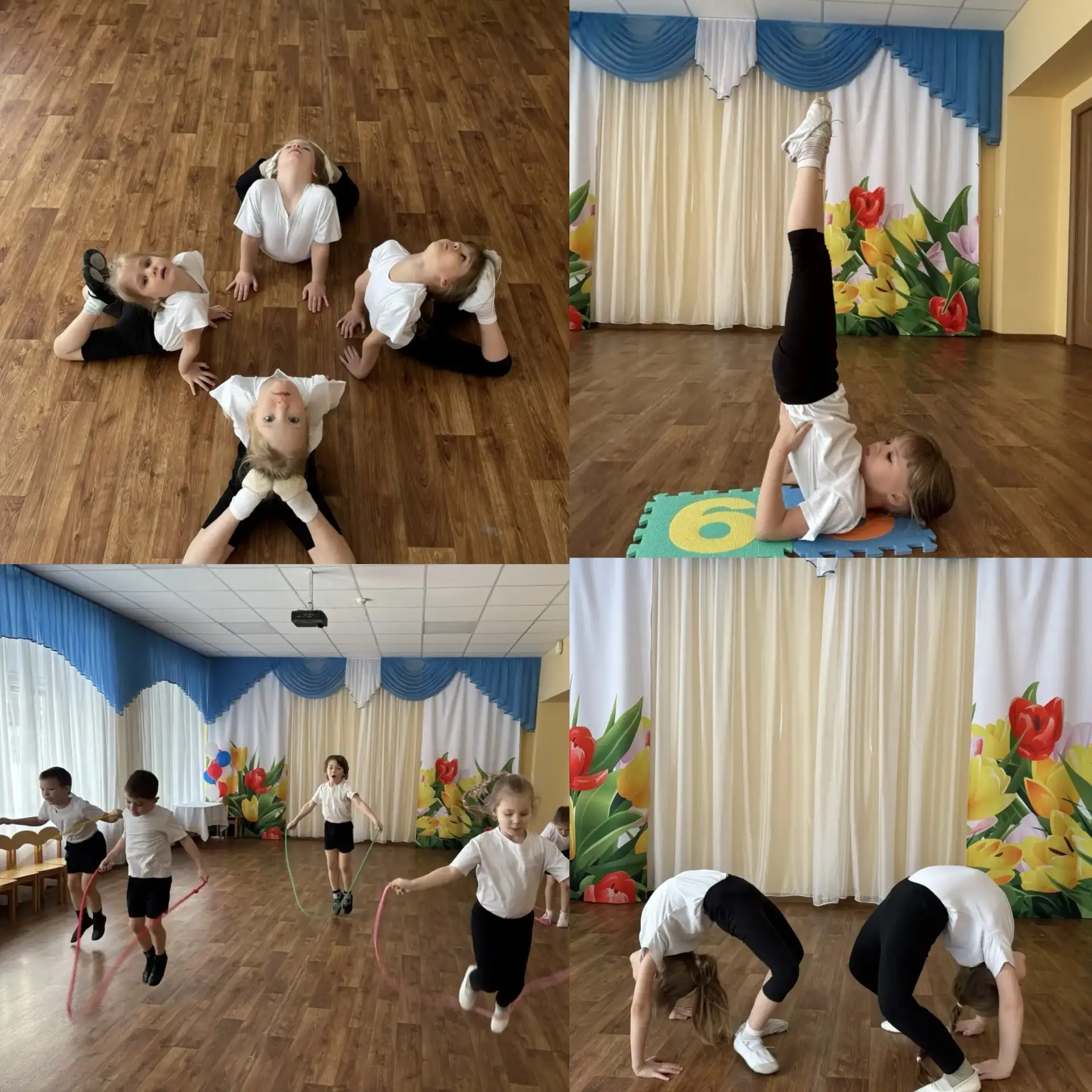 Наши юные гимнасты