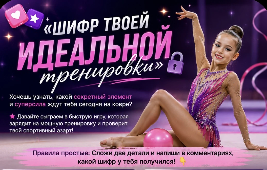 🎲«Шифр твоей идеальной тренировки»
