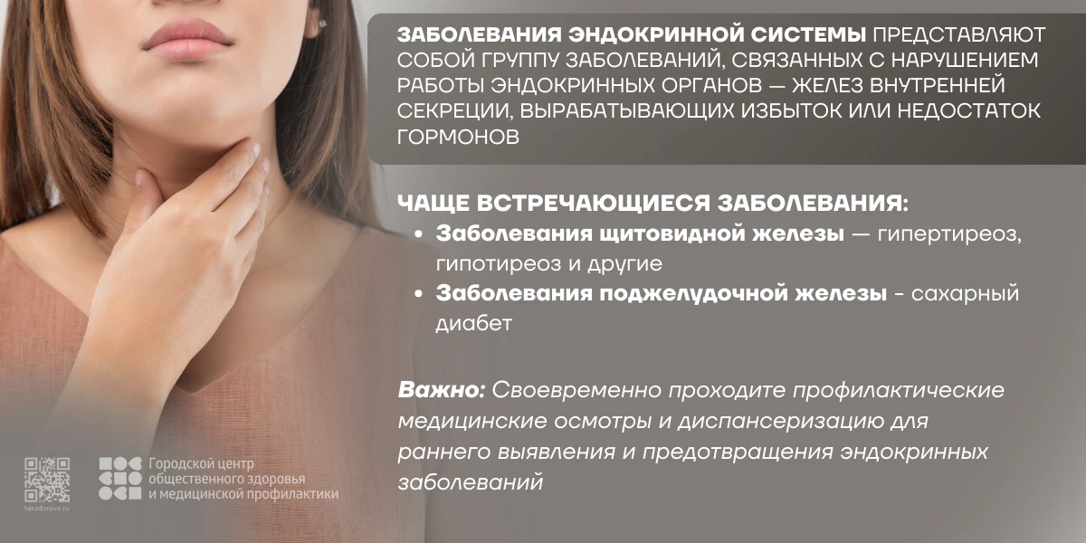 Профилактика заболеваний эндокринной системы